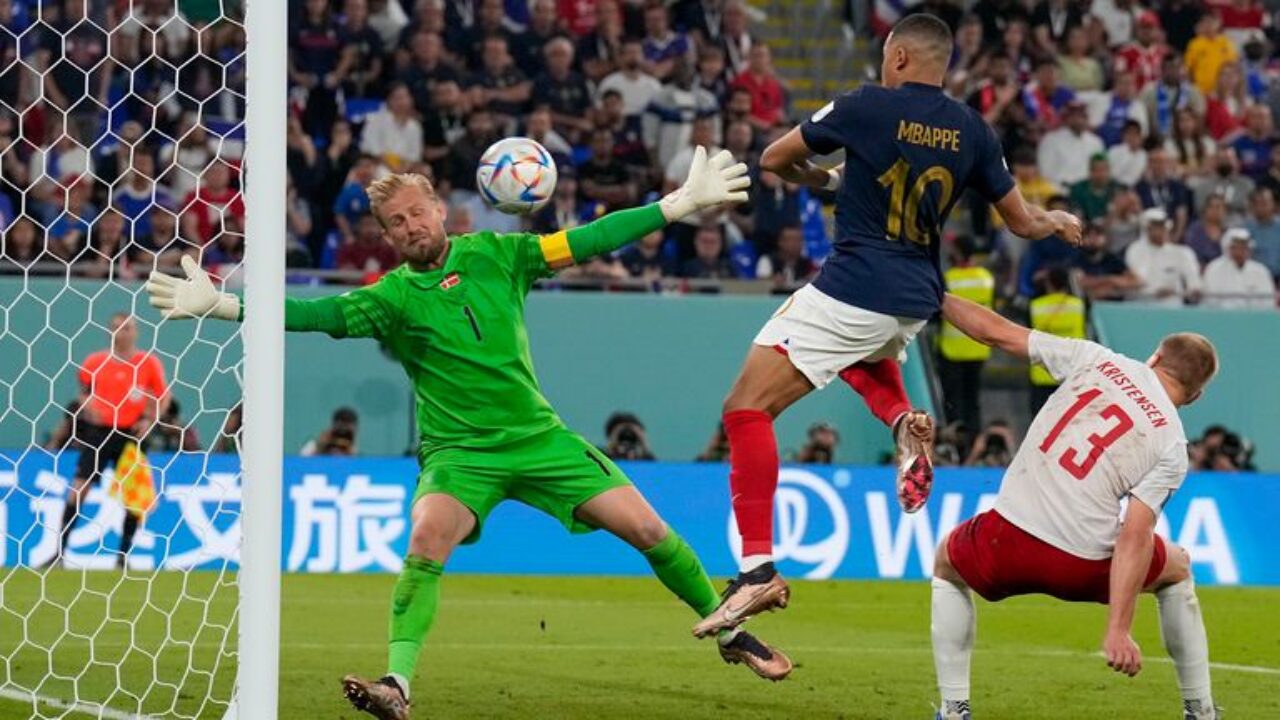 Mbappe double as France reach World Cup last 16, Lewandowski off the mark