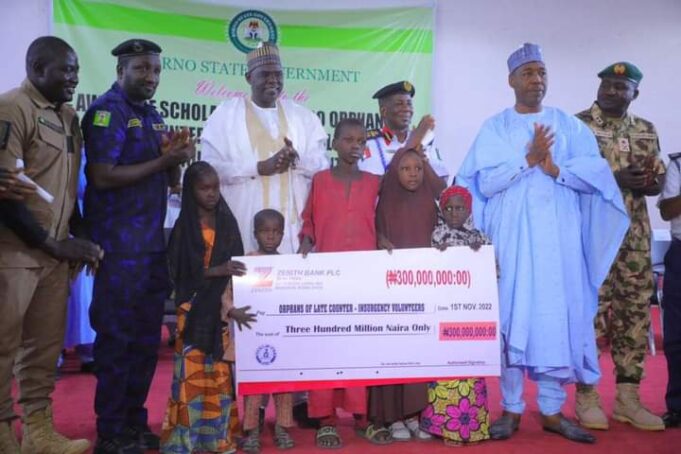 Orphans in Borno