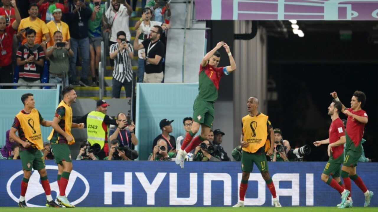 History-maker Ronaldo fires Portugal to 3-2 win over Ghana