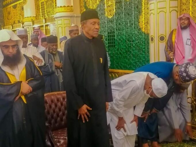 Buhari in Saudi Arabia