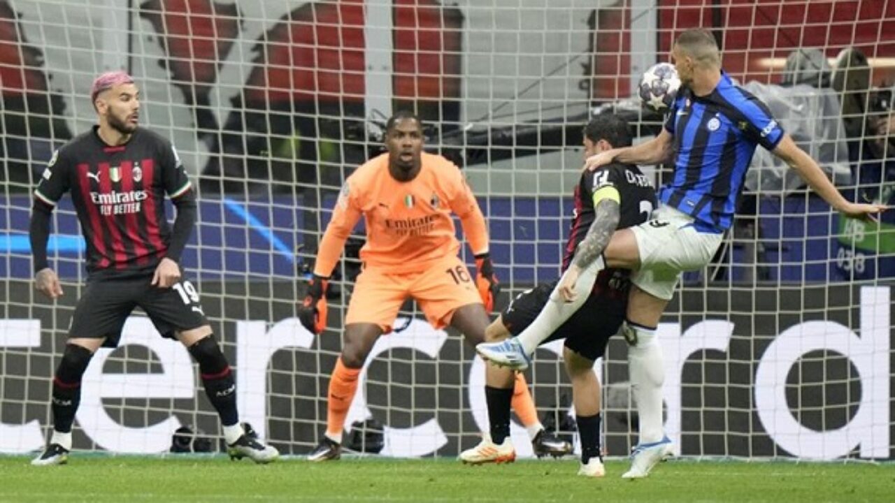 Champions League: Inter beat AC Milan in semi-final first leg