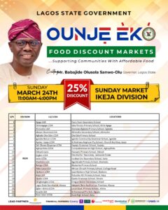 Ounje Eko markets