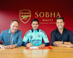 Sporting director Edu, Arteta